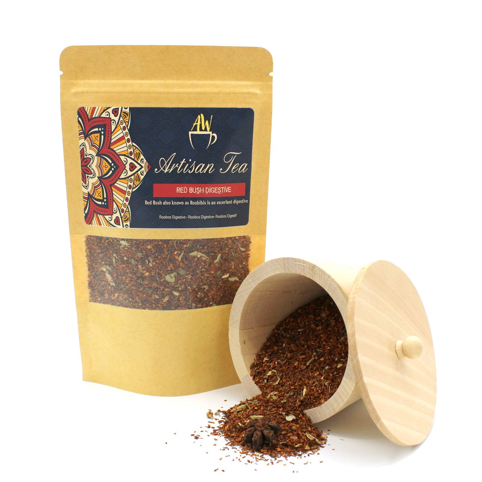 Alternative view of Žolelių arbata „Red Bush Digestive“ – švelnus rooibos ir anyžių ritualas