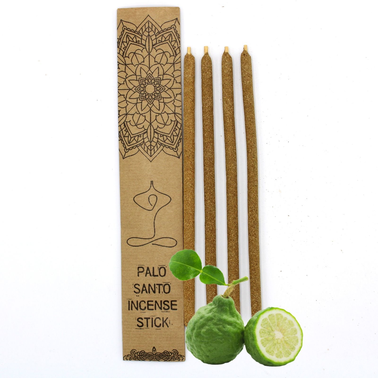 Palo Santo didelės smilkalų lazdelės „Bergamotė“ – egzotiškas aromatas dvasinei harmonijai
