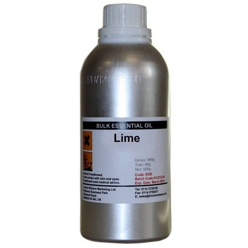 Eterinis aliejus „Lime“ 0,5 kg – gaivus citrusų švytėjimas ritualams