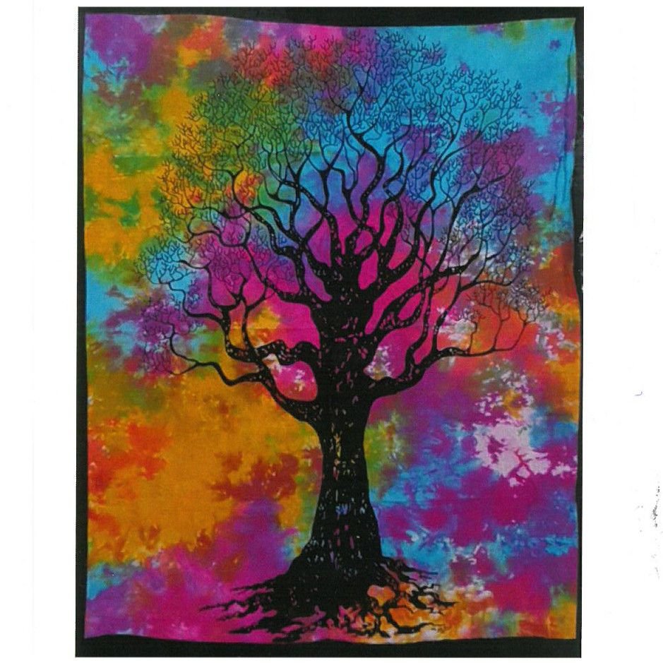 Medvilninė sieninė dekoracija „Tree of Strength“ – jaukus stiprybės akcentas namams