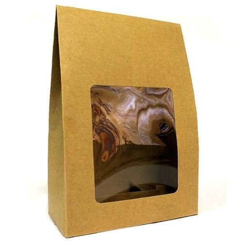 Alternative view of Sulankstoma dovanų dėžutė „Window Box Large“ – 24 × 16 × 8 cm šventiškam įpakavimui