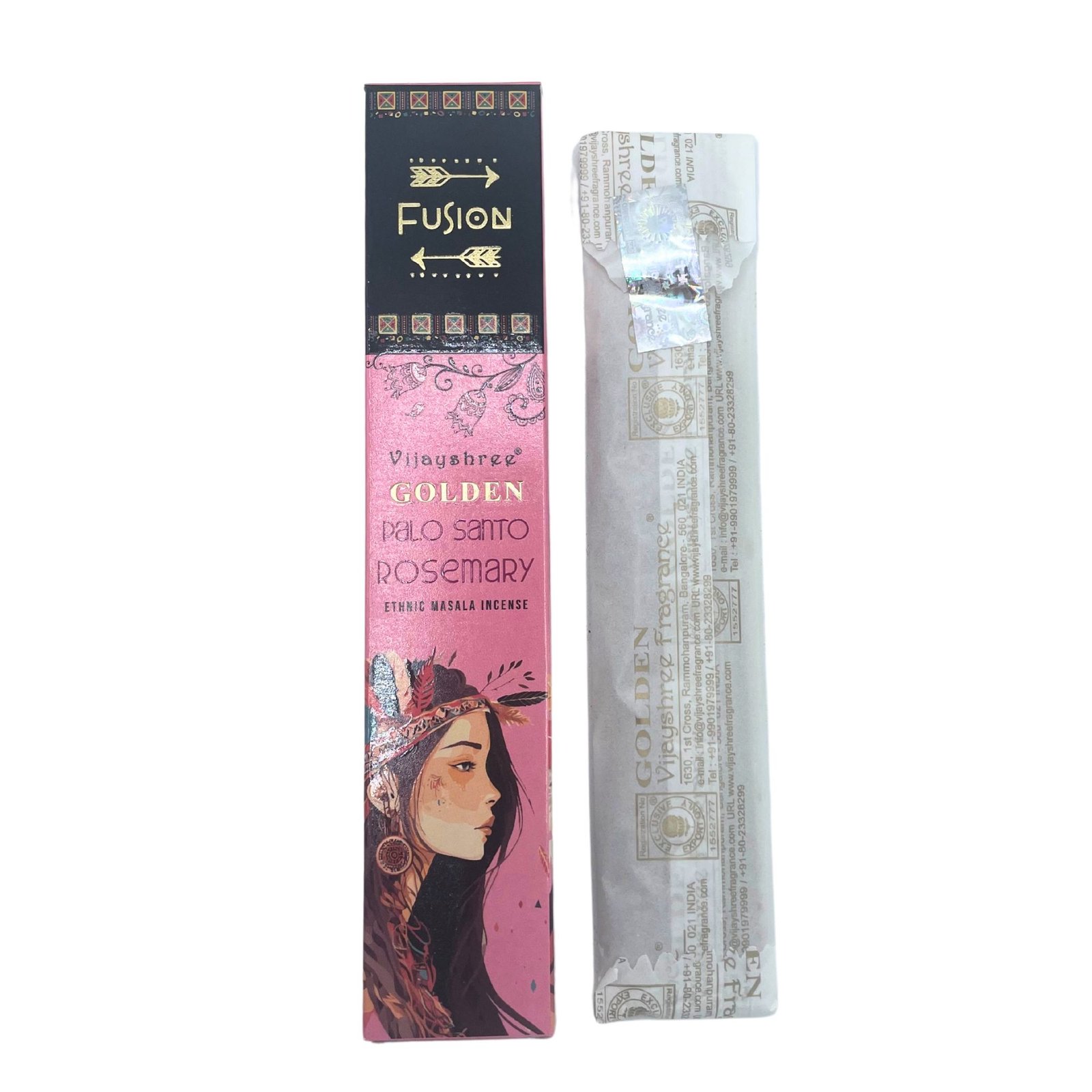 Alternative view of Smilkalų lazdelės „Golden Palo Santo and Rosemary“ – šiltas sakralios ramybės aromatas