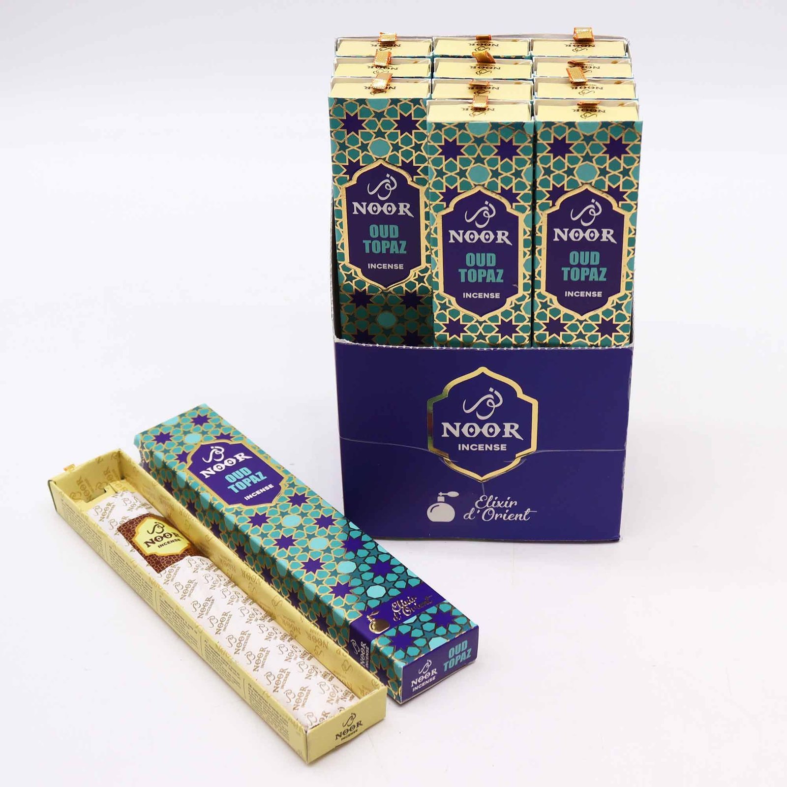 Alternative view of Premium Noor Oud smilkalai „Topaz“ – šilto, paslaptingo namų ritualo kvapas