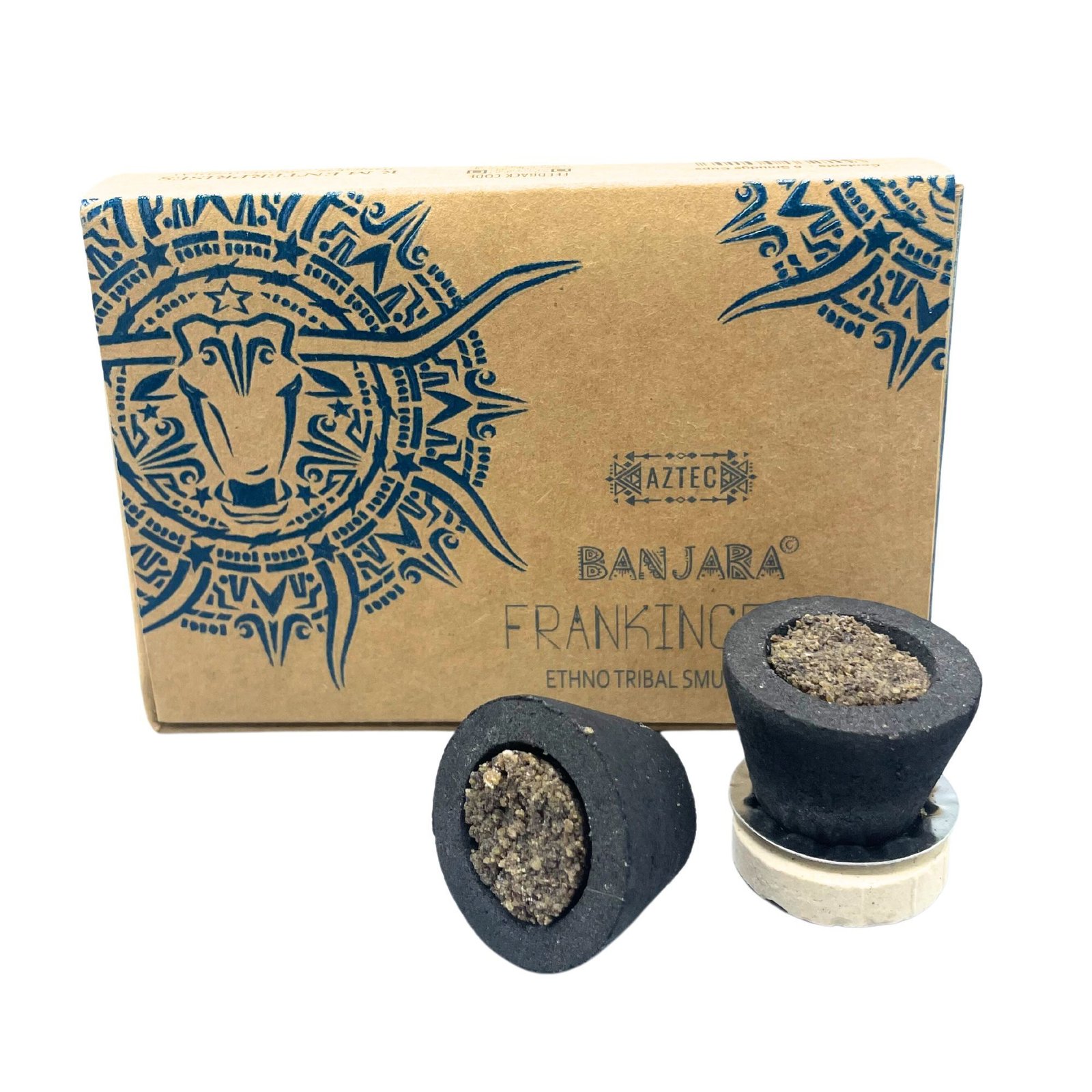 Smilkalų puodeliai „Frankincense“ – sakralios dervos ritualo akimirka
