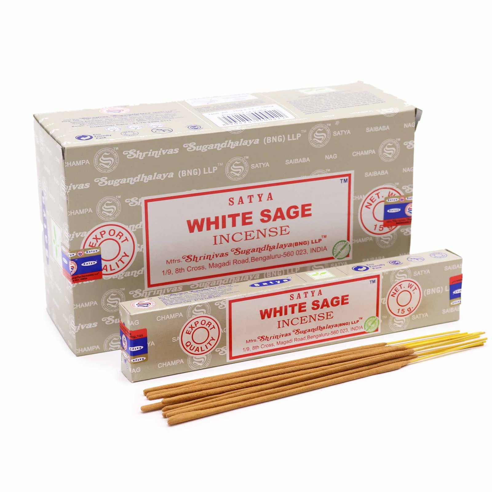 Smilkalų lazdelės „White Sage“ – švaros ir tylos ritualo kvapas