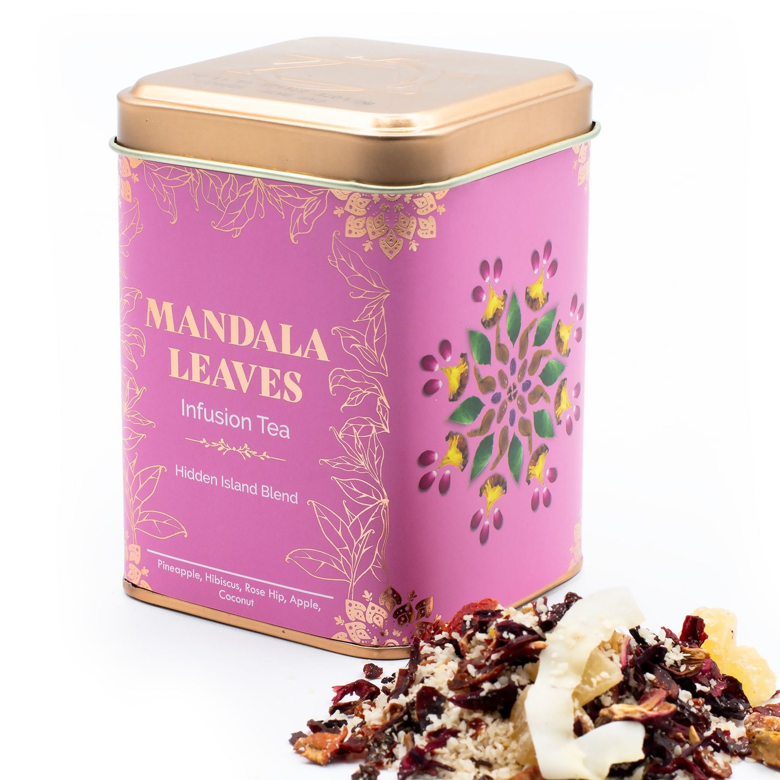 Arbatos mišinys „Hidden Islands Blend“ – tropiškos ramybės skardinėlė 50 g