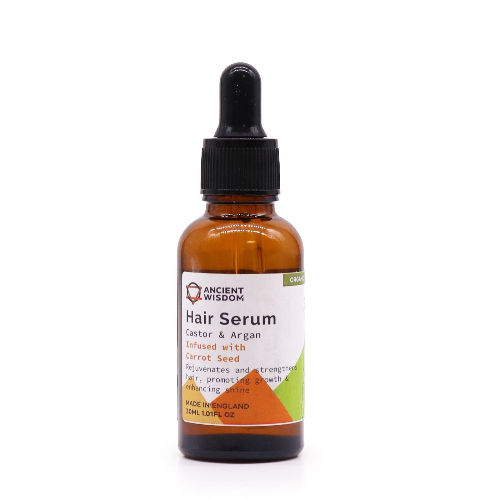 Ekologiškas plaukų serumas „Carrot Seed“ – švelnus kasdienės priežiūros ritualas, 30 ml