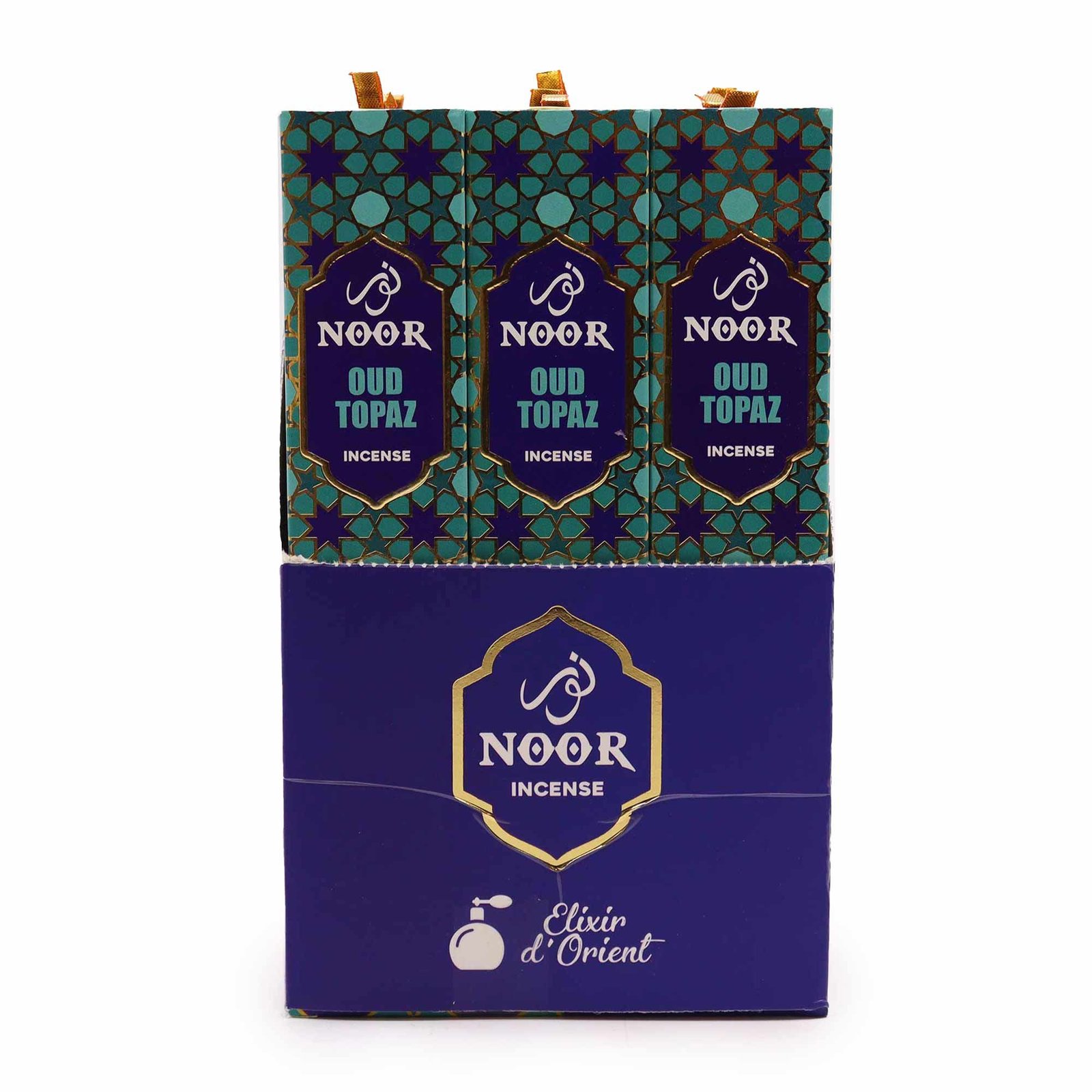 Premium Noor Oud smilkalai „Topaz“ – šilto, paslaptingo namų ritualo kvapas