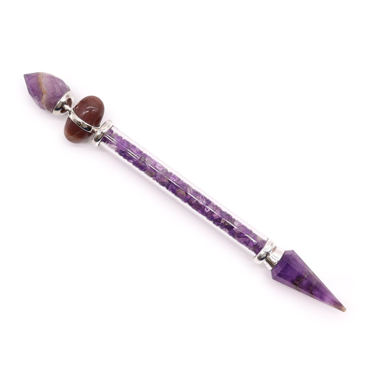 Magiška Shiva Lingam lazdelė „Amethyst“ – sėkmės ir akmens paslapties akcentas