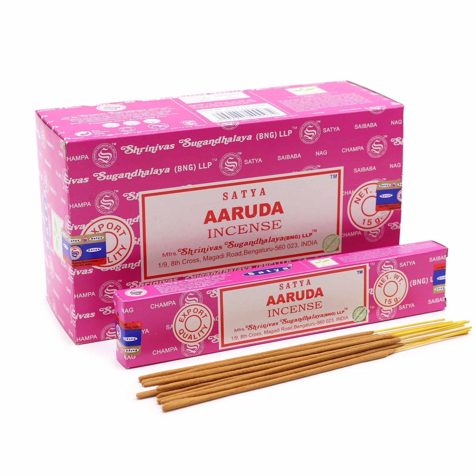 Smilkalų lazdelės „Aaruda“ – 15 g švelnios ritualo tylos ir namų jaukumo