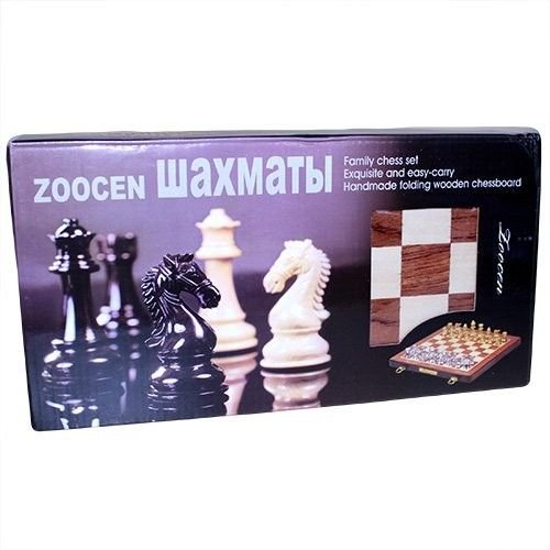 Šachmatų rinkinys „Zoocen HQ Metal Pieces“ – 29 cm kolekcinė žaidimo elegancija