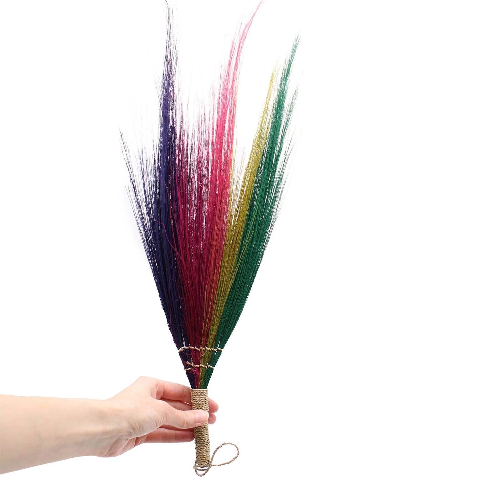 Alternative view of Natūralių pampų žolės šluotelių rinkinys „Rainbow Colours“ – lengva namų magija