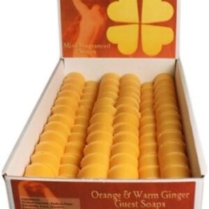 Alternative view of Širdelės formos svečių muilai „Orange & Warm Ginger“ – gaivaus citrusų ir šilto imbiero akcentas