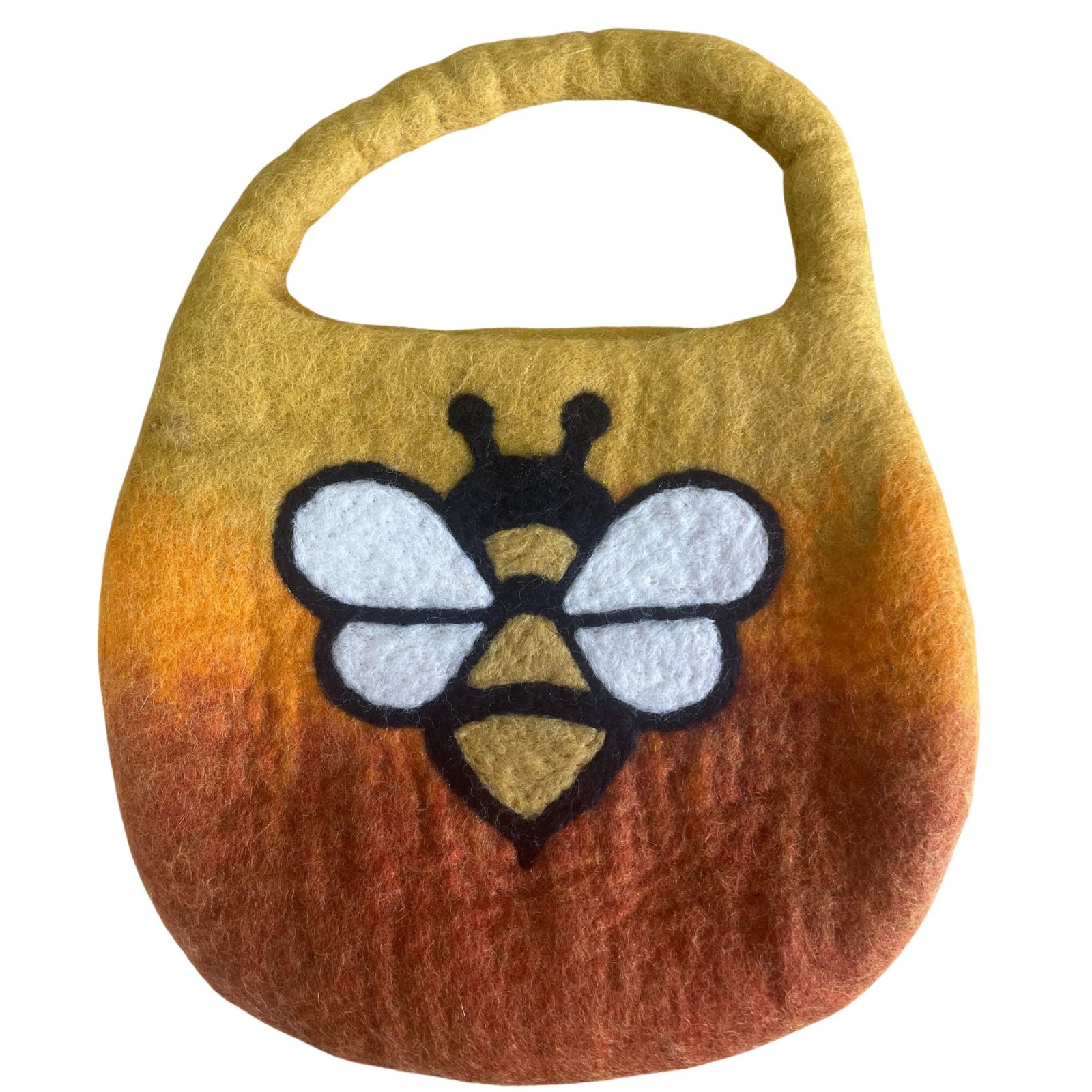 Alternative view of Šlapio vėlimo krepšys „Bee Bag“ – saulėtekio oranžo jaukumo palydovas