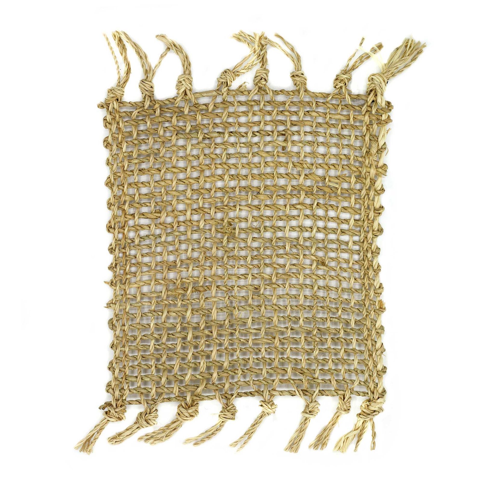 Alternative view of Natūralūs padėkliukai „Seagrass Fringe“ – 4 vnt. jaukiam stalo ritualui