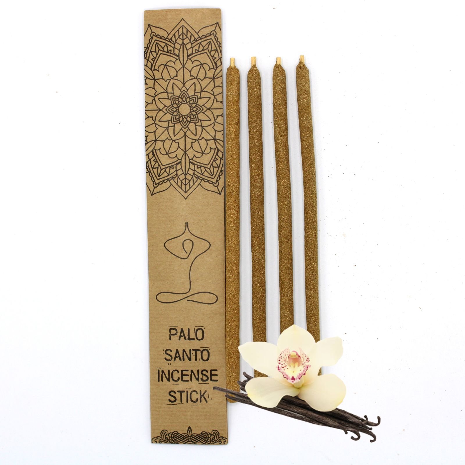 Palo Santo didelės smilkalų lazdelės „Vanilė“ – egzotiškas aromatas namų jaukumui