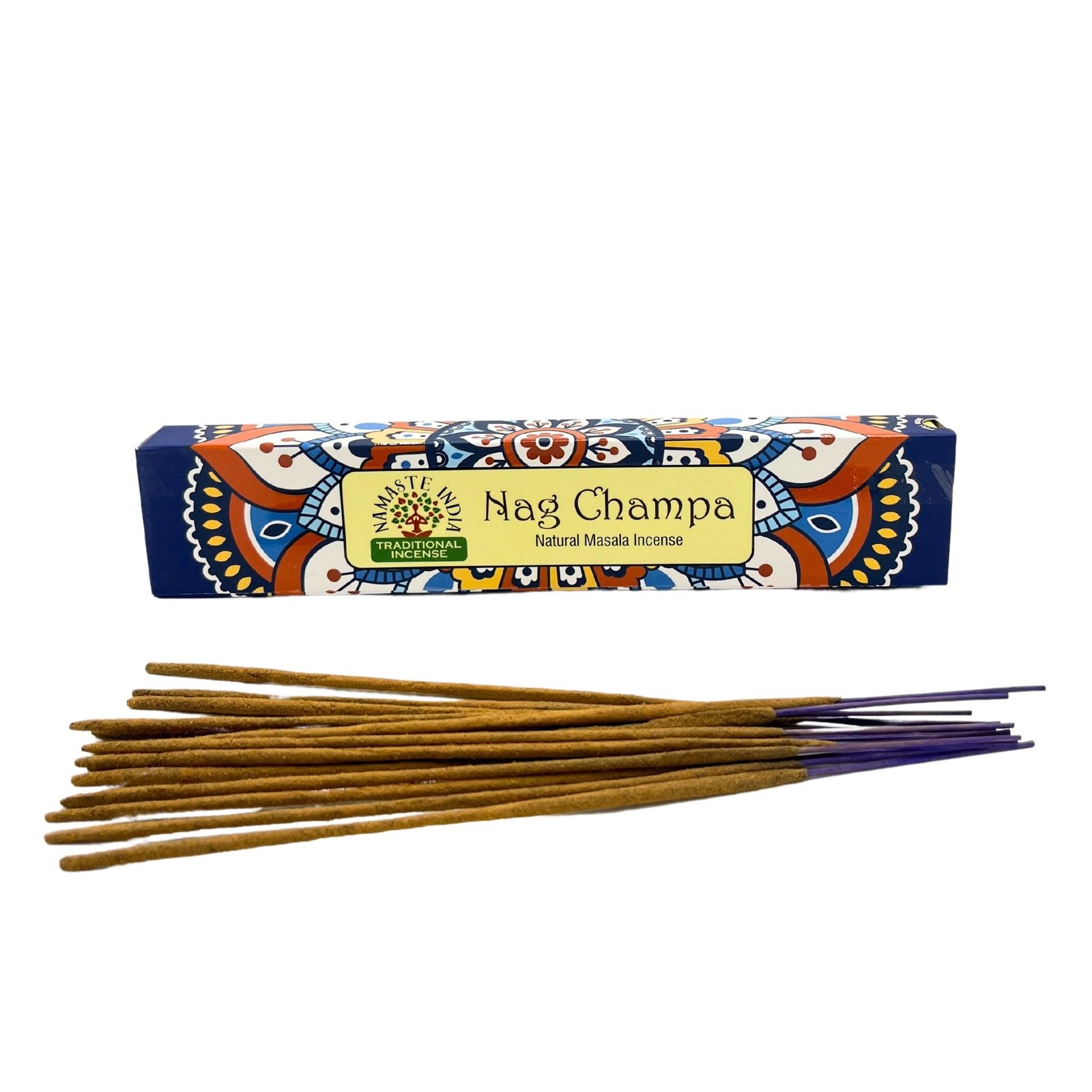 Mandalų Namaste masala smilkalai „Nagchampa“ – egzotiškas ritualo aromatas