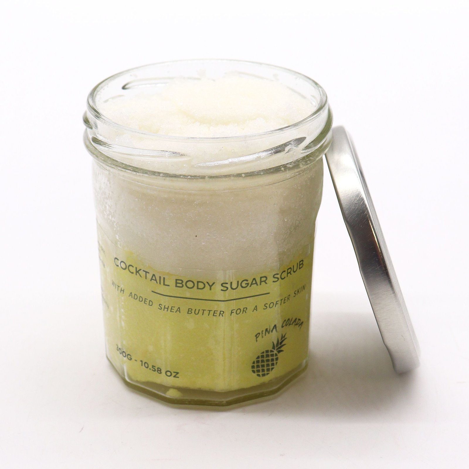 Alternative view of Kvapusis cukraus kūno šveitiklis „Pinacolada“ – tropiškas švelnumo ritualas, 300 g