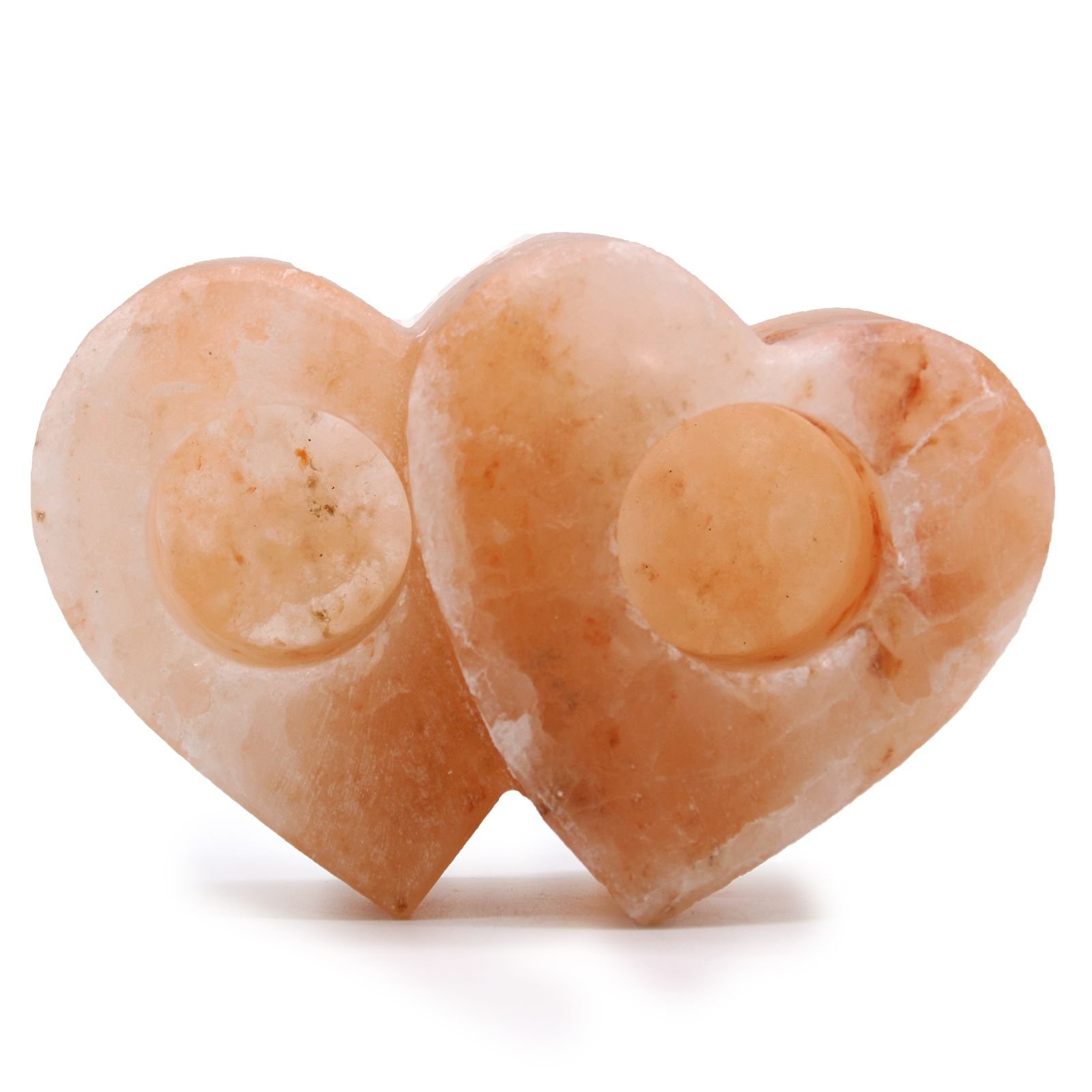 Alternative view of Druskos žvakidė „Double Heart“ – dviejų širdžių šviesos ir jaukumo akcentas