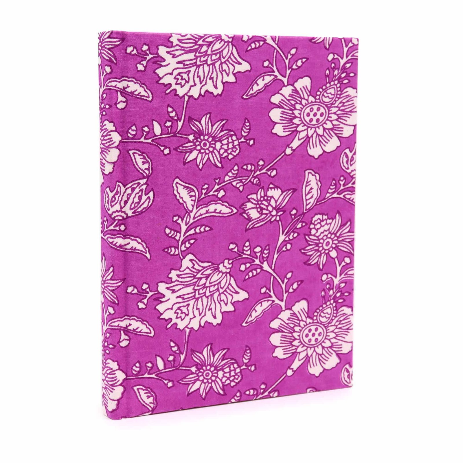 Medvilninis bloknotas „Antique Fuchsia“ – 20 × 15 cm, 96 puslapių vintažinei minčiai