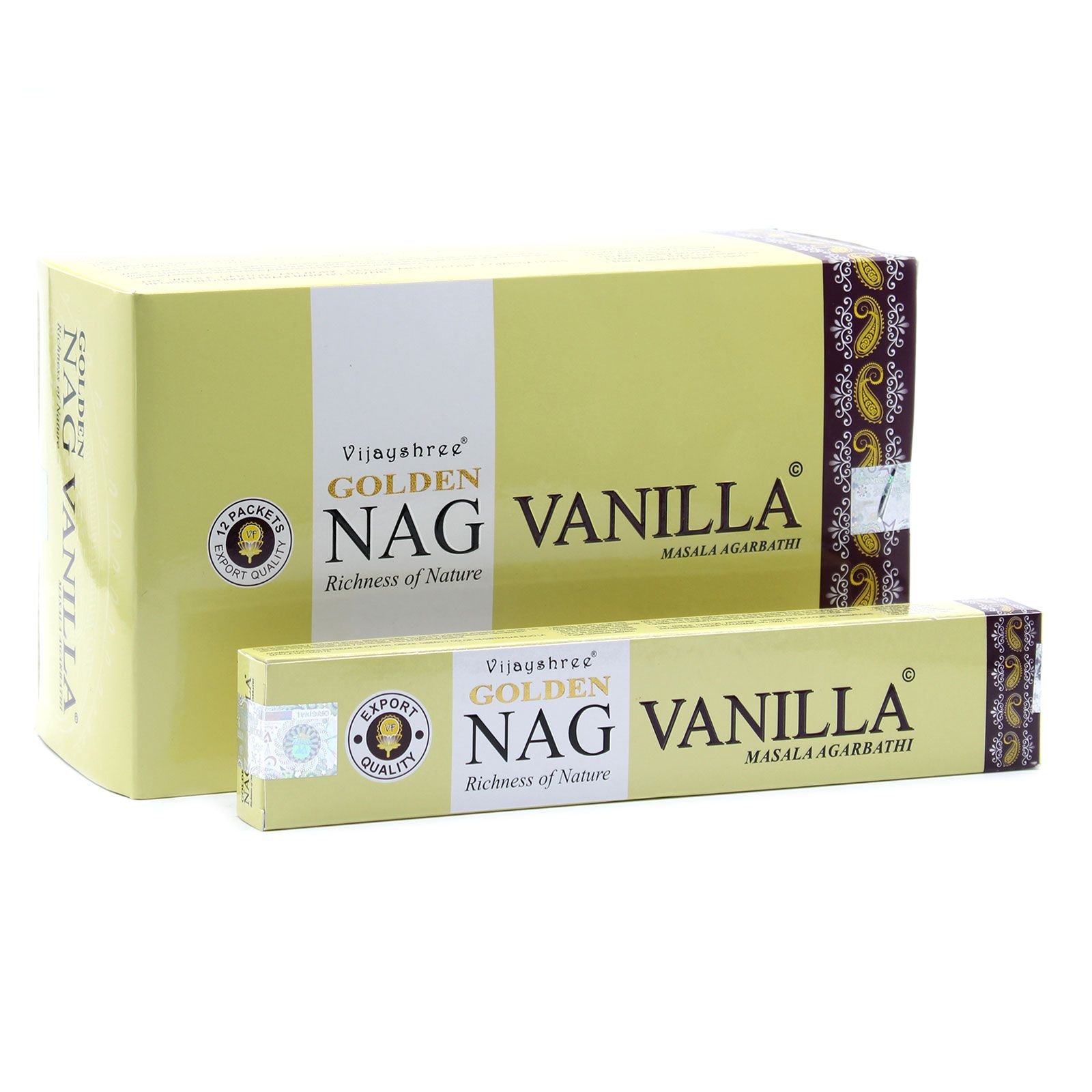 Smilkalų lazdelės „Golden Vanilla“ – šiltas auksinės vanilės ritualo aromatas