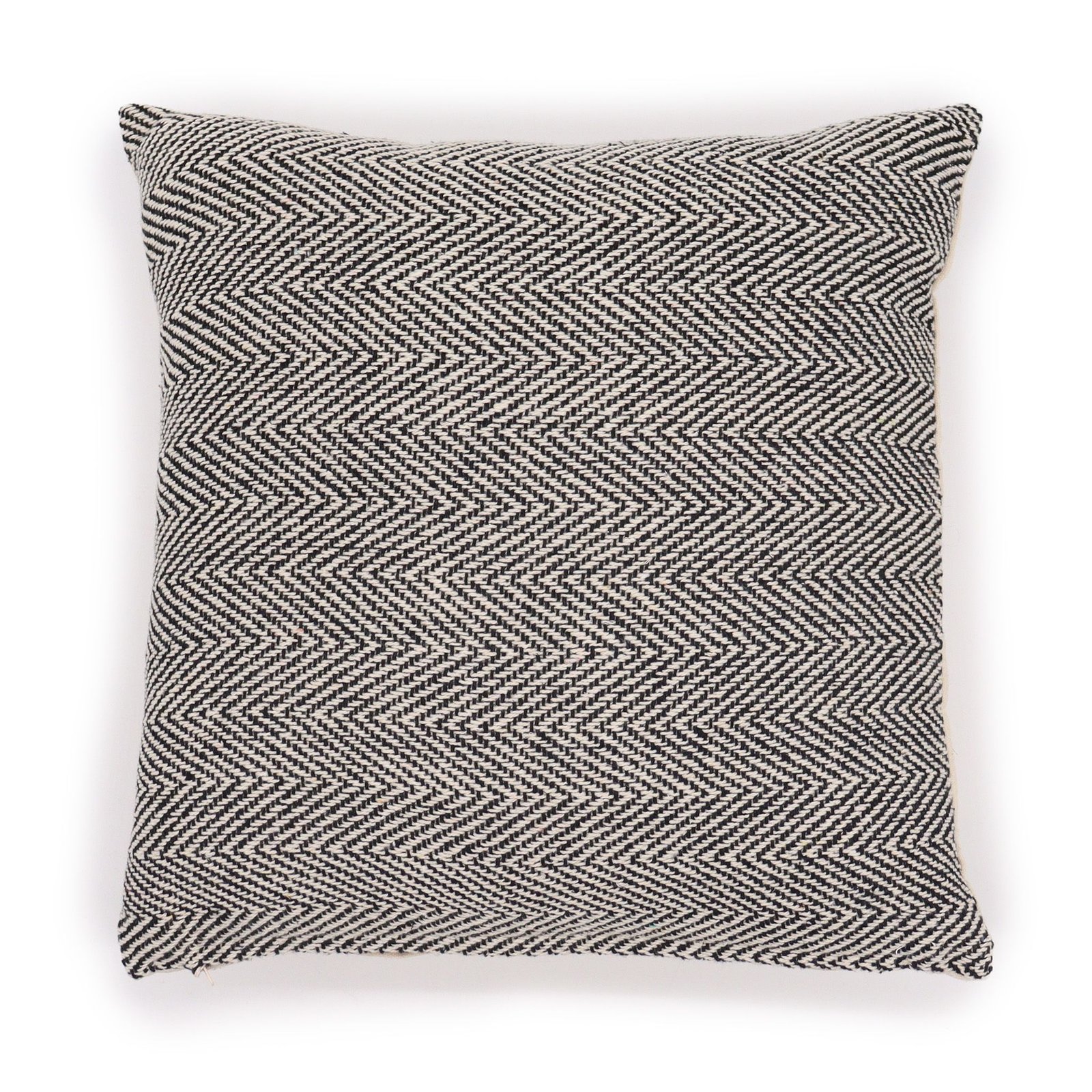 Pagalvėlės užvalkalas „Herringbone Fine Grey“ – klasikinė 40×40 cm medvilnės ramybė