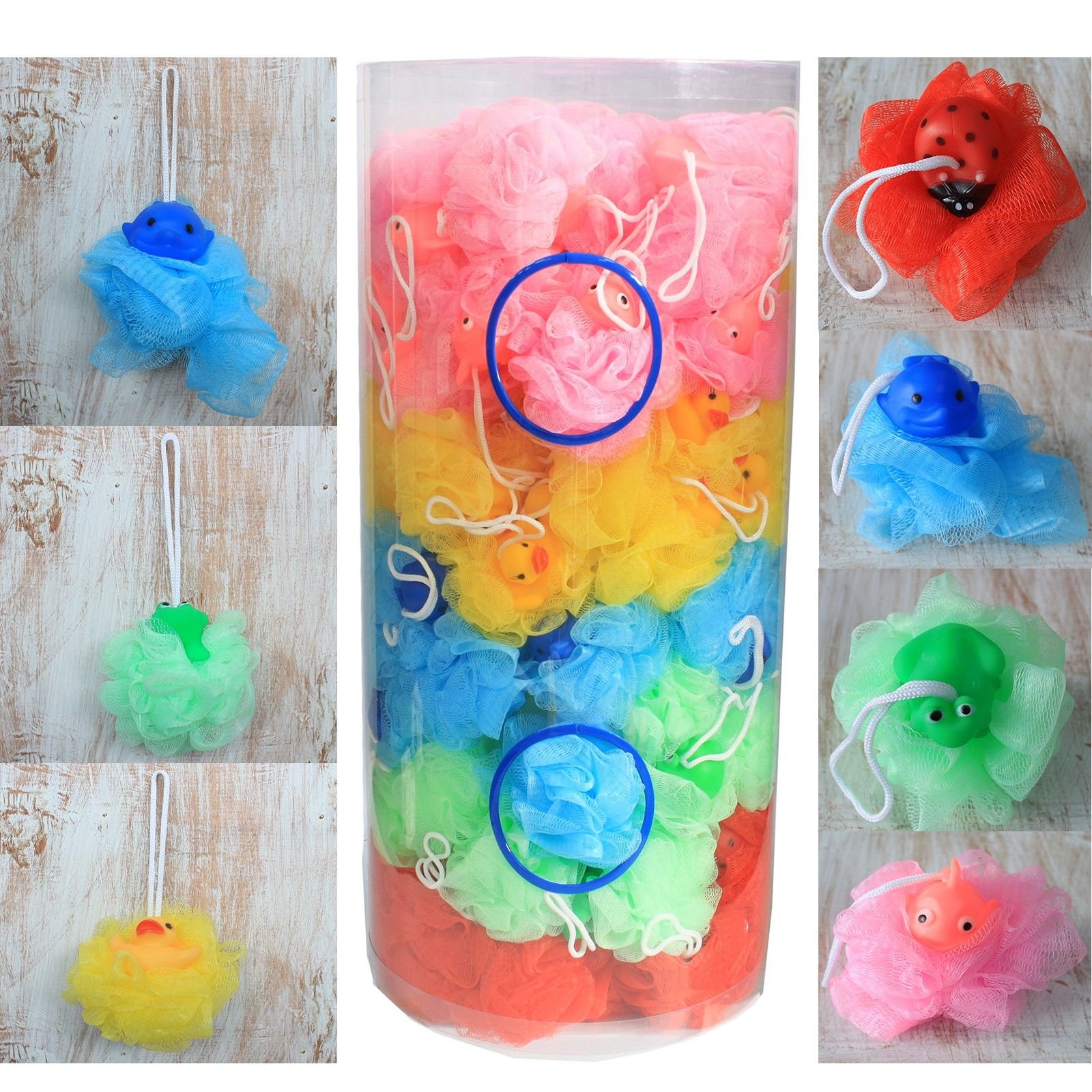 Plaukų gumelės „Squeaky Toy Scrunchies“ – žaismingas 5 vnt. rinkinys kasdieniam ritualui - Image 2