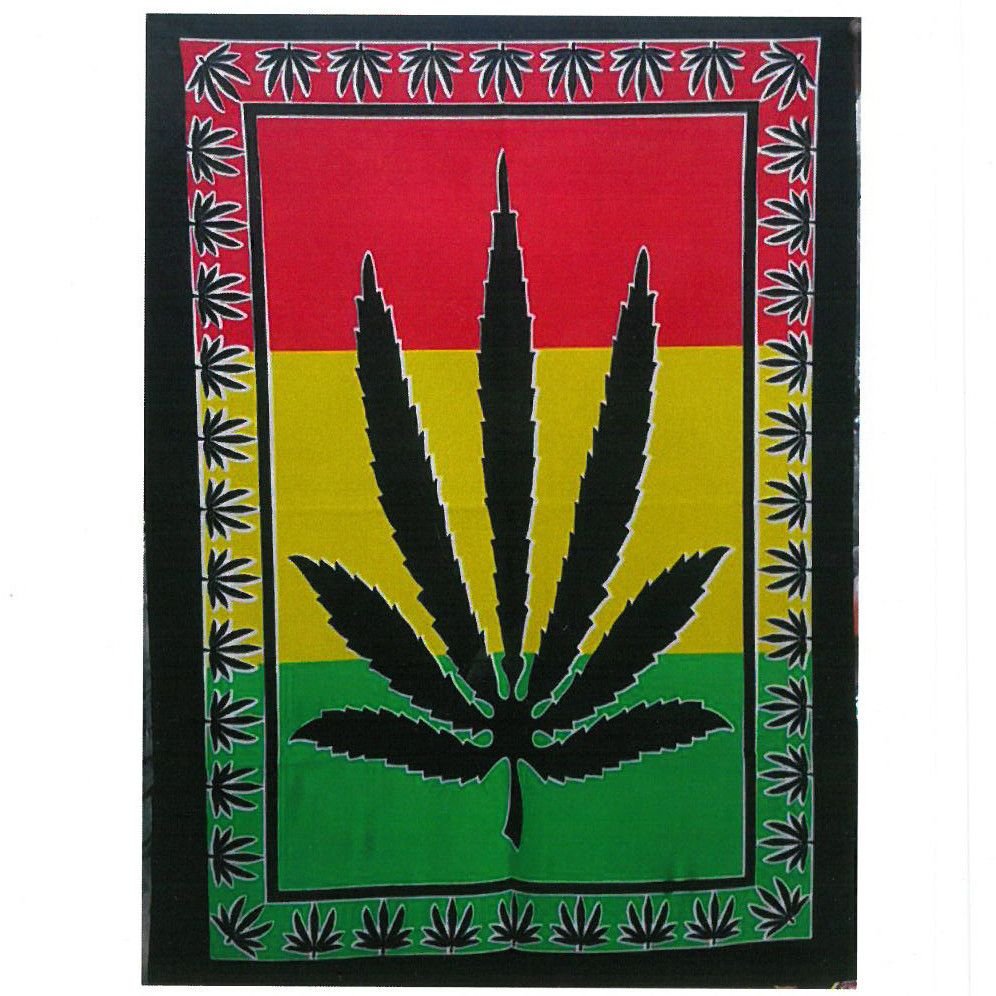 Medvilninė sieninė dekoracija „Herbal Leaf“ – žalios ramybės akcentas namams