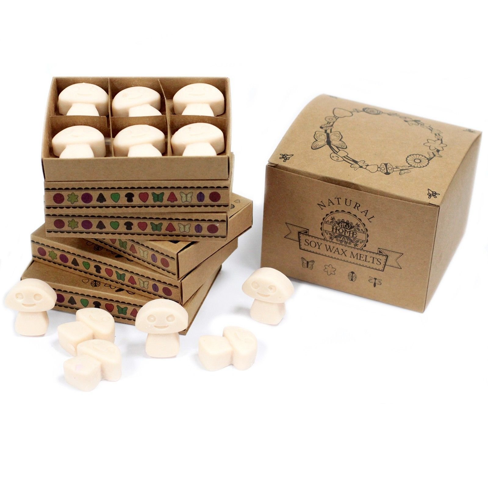 Alternative view of Vaško tirpukų dovanų rinkinys „Vanilla Nutmeg“ – šiltas vanilės ir muskato jaukumas