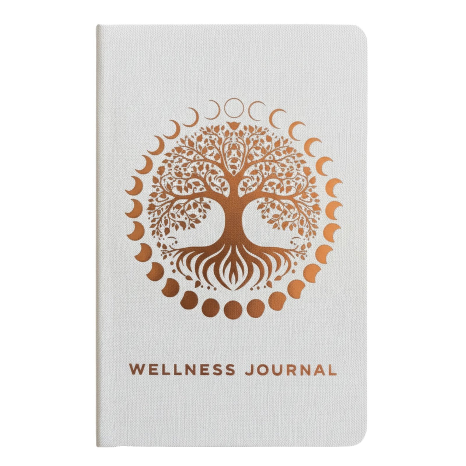 Gerovės užrašinė „White Wellness Journal“ – 120 puslapių dėkingumo ir ramybės ritualui