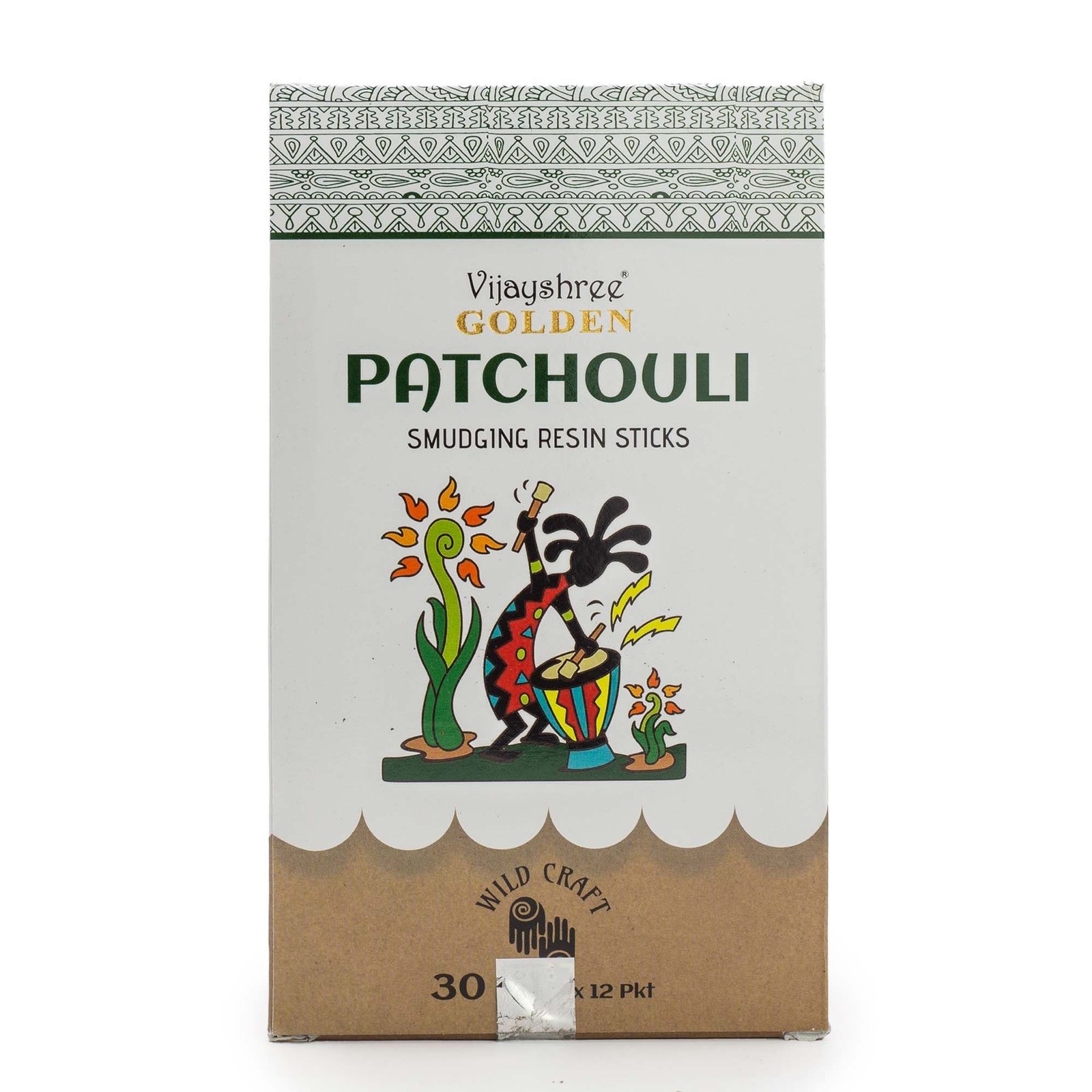 Alternative view of Smilkymo dervos lazdelės „Golden Patchouli“ – 30 g šilto, žemiško ritualo akimirka
